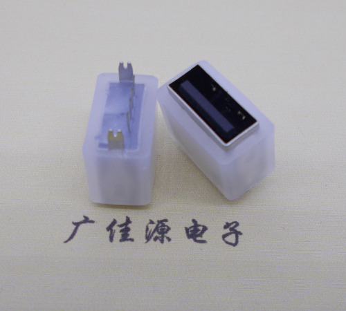 江西USB连接器接口 10.5MM防水立插母座 鱼叉脚