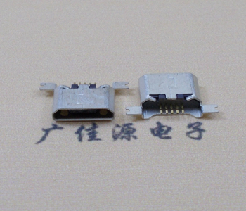 江西MK USB B Type 沉板0.9母座后两脚SMT口不卷边