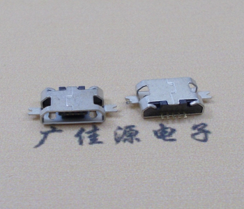 江西MICRO USB B型口 两脚SMT沉板0.7/1.0/1.6直边
