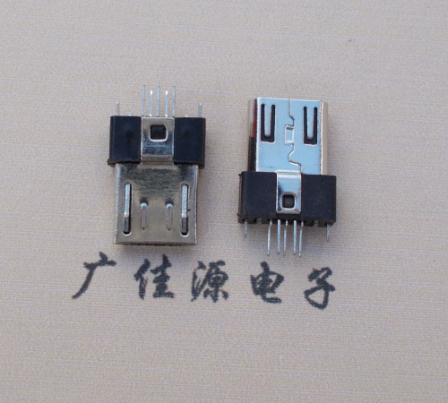 江西MICRO USB2.0插头.带卡勾-无卡勾夹板公头