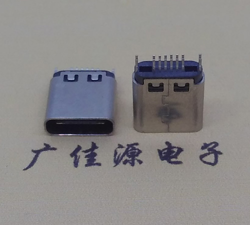 江西type-c16p母座,夹板式type-c16p接口连接器