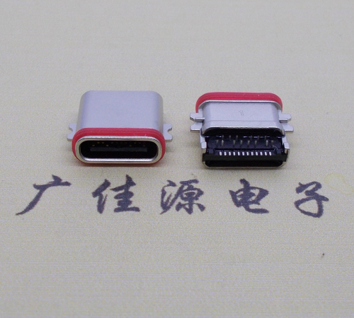 沉板1.0防水江西usb 3.1 type c24p前贴后插座